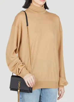 Men Saint Laurent Wallets & Cardholders^Kate Chain Wallet