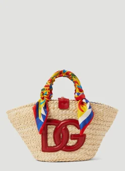 Kendra Straw Bag>Dolce & Gabbana Sale