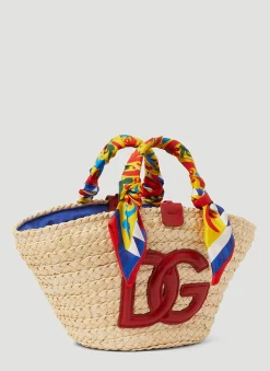 Kendra Straw Bag>Dolce & Gabbana Sale