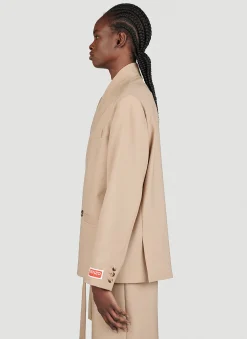 Kimono Wool Blazer><noscript><img width=