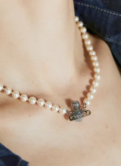 Men Vivienne Westwood Jewellery^Kitty Pearl Necklace