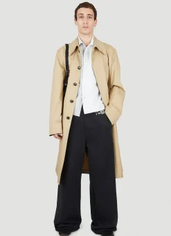 Men MM6 Maison Margiela Coats^Knee Length Trench Coat