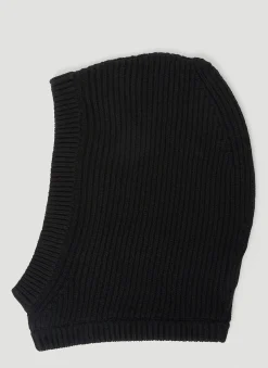 Men Rick Owens Hats^Knit Balaclava
