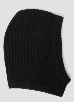Men Rick Owens Hats^Knit Balaclava