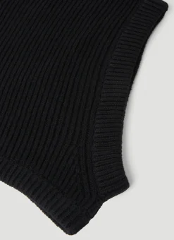 Men Rick Owens Hats^Knit Balaclava