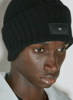 Men Y-3 Hats^Knit Beanie Hat