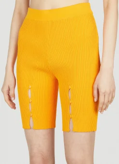 Knit Biker Shorts><noscript><img width=