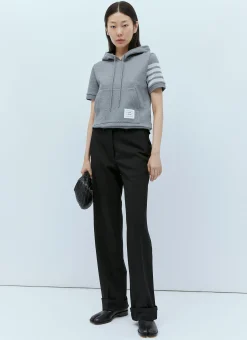 Knit Four Bar Hooded Sweatshirt>Thom Browne Best