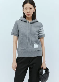 Knit Four Bar Hooded Sweatshirt>Thom Browne Best