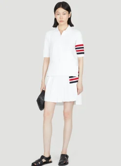 Knit Four Bar Pleated Skirt>Thom Browne Discount