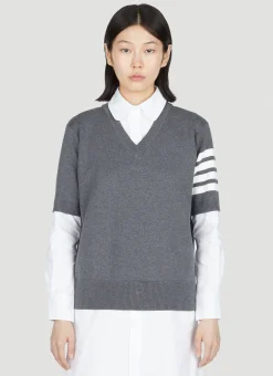 Knit Jumper-Dress With Built-In Shirt>Thom Browne Online