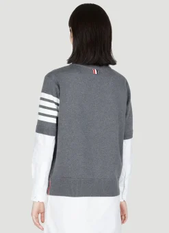 Knit Jumper-Dress With Built-In Shirt><noscript><img width=