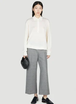 Knit Polo Shirt>TOTEME Clearance