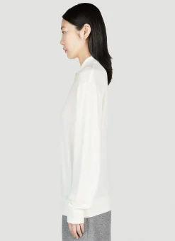 Knit Polo Shirt></noscript>TOTEME Clearance