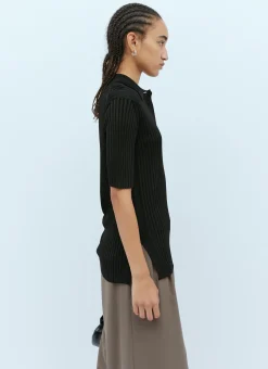 Knit Polo Shirt></noscript>Jil Sander Online