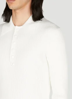 Men Courrèges Polo Shirts^Knitted Polo Shirt