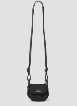 Knot Mini Shoulder Bag>GANNI Online