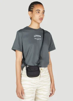 Knot Mini Shoulder Bag>GANNI Online