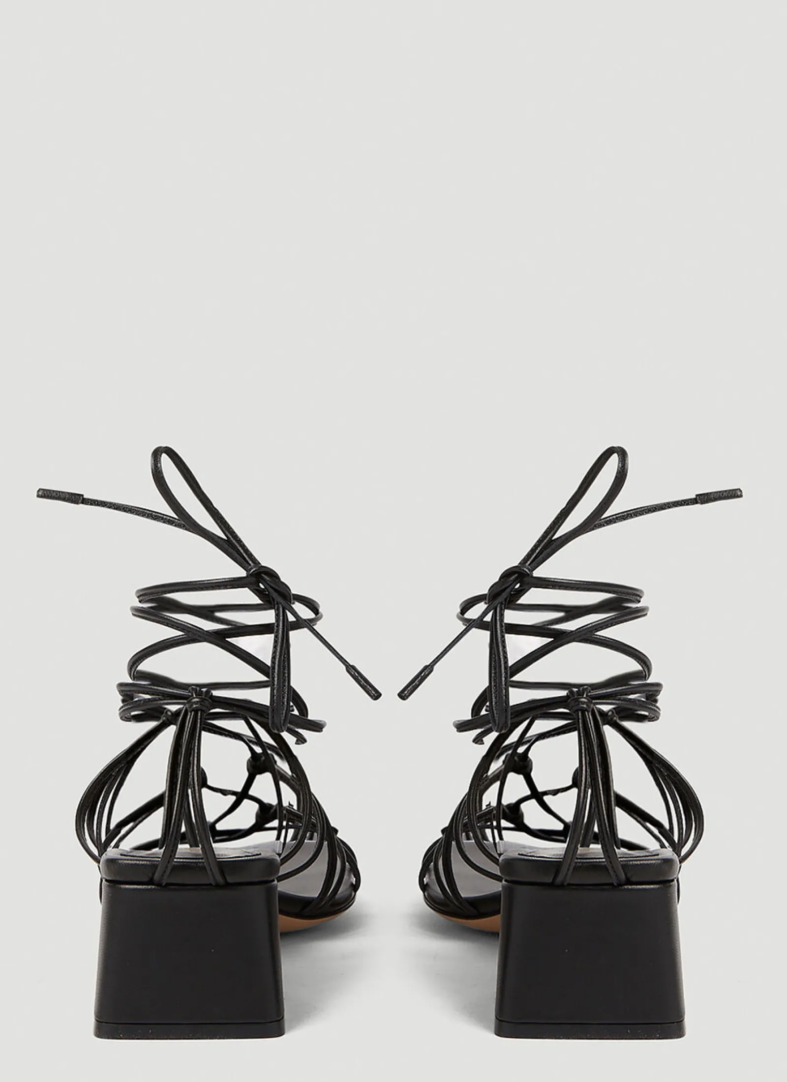 Knot Strap Heeled Sandals>Gianvito Rossi