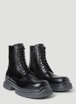 Men Ann Demeulemeester Boots^Koos Combat Boots