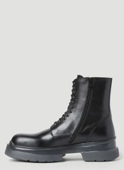 Men Ann Demeulemeester Boots^Koos Combat Boots