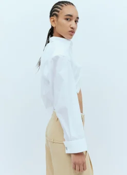 La Chemise Galliga Crop Shirt></noscript>Jacquemus Best
