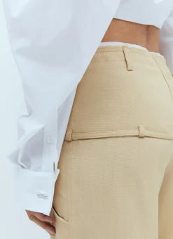 La Chemise Galliga Crop Shirt></noscript>Jacquemus Best