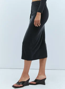 La Jupe Pareo Croissant Skirt></noscript>Jacquemus New