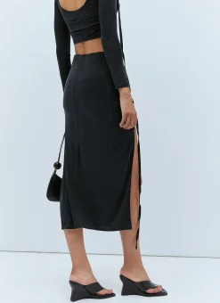 La Jupe Pareo Croissant Skirt></noscript>Jacquemus New