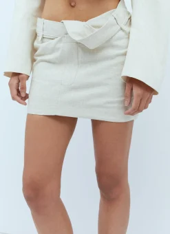 La Mini Jupe Bahia Skirt></noscript>Jacquemus New