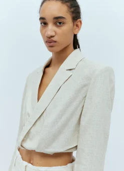 La Veste Bahia Courte Blazer></noscript>Jacquemus Discount