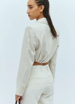 La Veste Bahia Courte Blazer></noscript>Jacquemus Discount