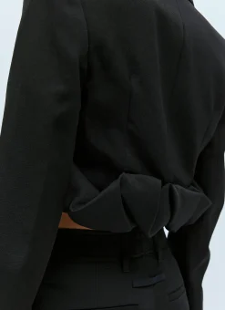 La Veste Croissant Crop Blazer></noscript>Jacquemus Online