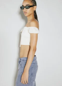 Lace Corset Crop Top></noscript>Guess USA Clearance