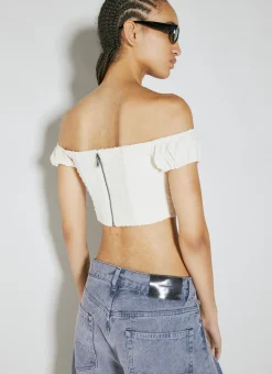 Lace Corset Crop Top></noscript>Guess USA Clearance