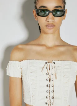 Lace Corset Crop Top></noscript>Guess USA Clearance