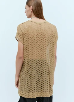 Men Dries Van Noten Tops^Lace Long Top