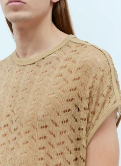 Men Dries Van Noten Tops^Lace Long Top