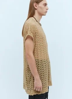 Men Dries Van Noten Tops^Lace Long Top