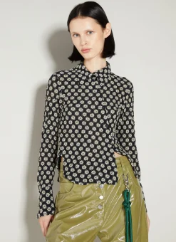 Lace Twisted Shirt>Song for the Mute Hot