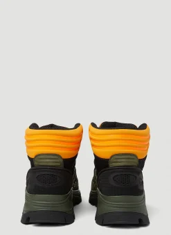 Men Gucci Boots^Lace-Up Hiking Boots