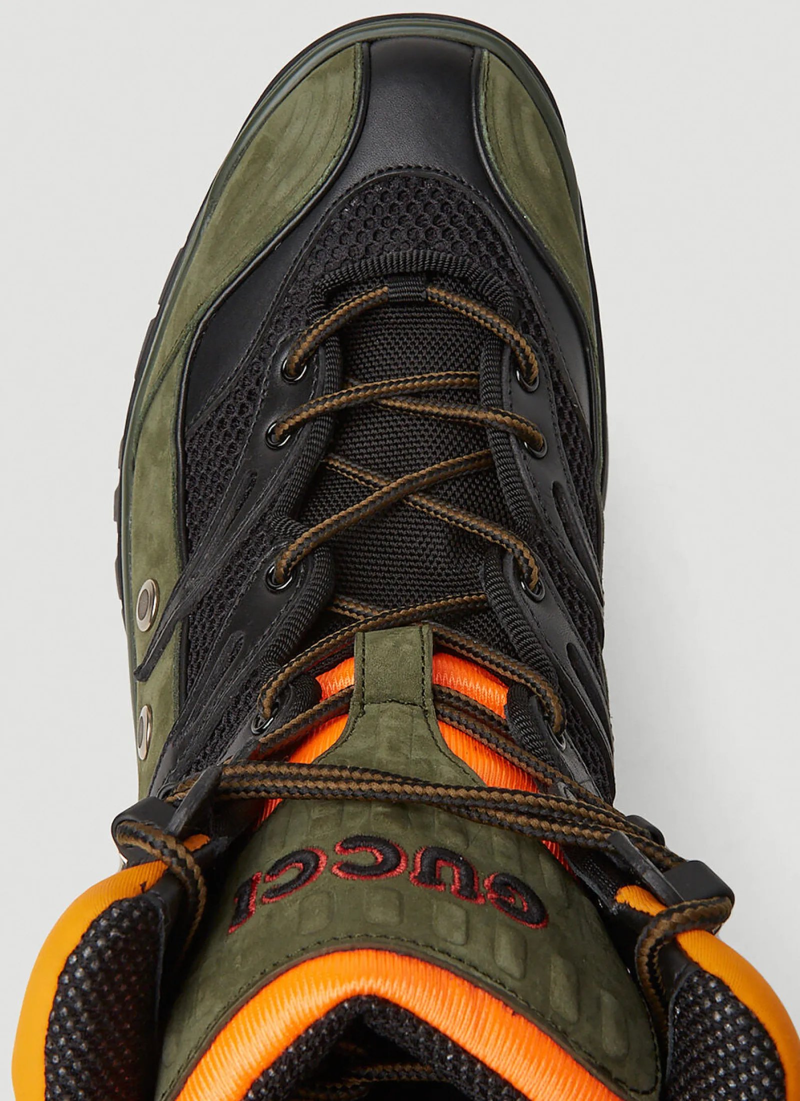 Men Gucci Boots^Lace-Up Hiking Boots