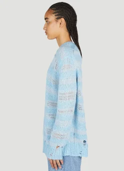 Ladder Knit Sweater></noscript>Acne Studios Online