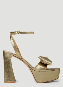 Lame Platform Sandals>Gianvito Rossi Outlet