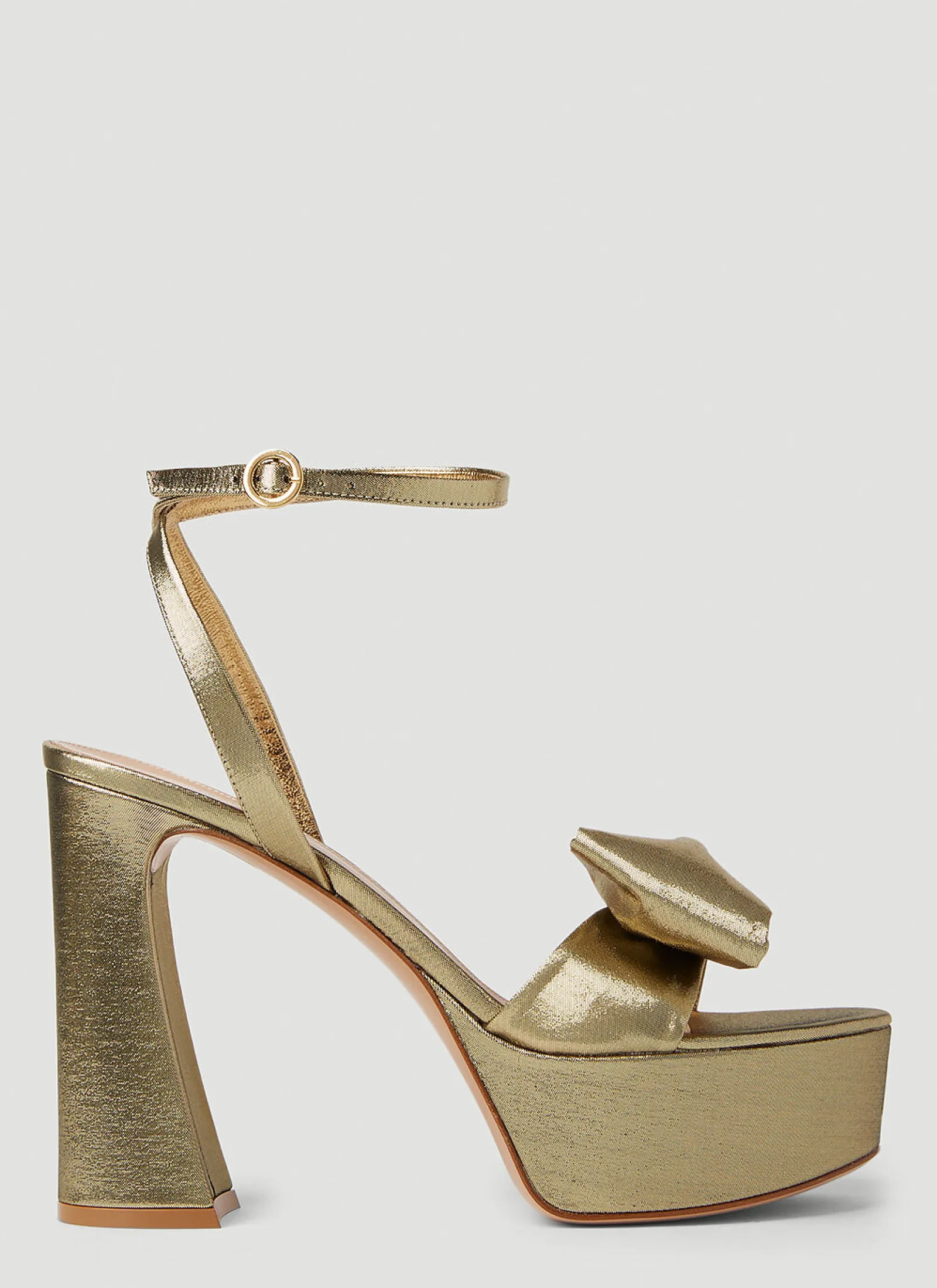 Lame Platform Sandals>Gianvito Rossi Outlet