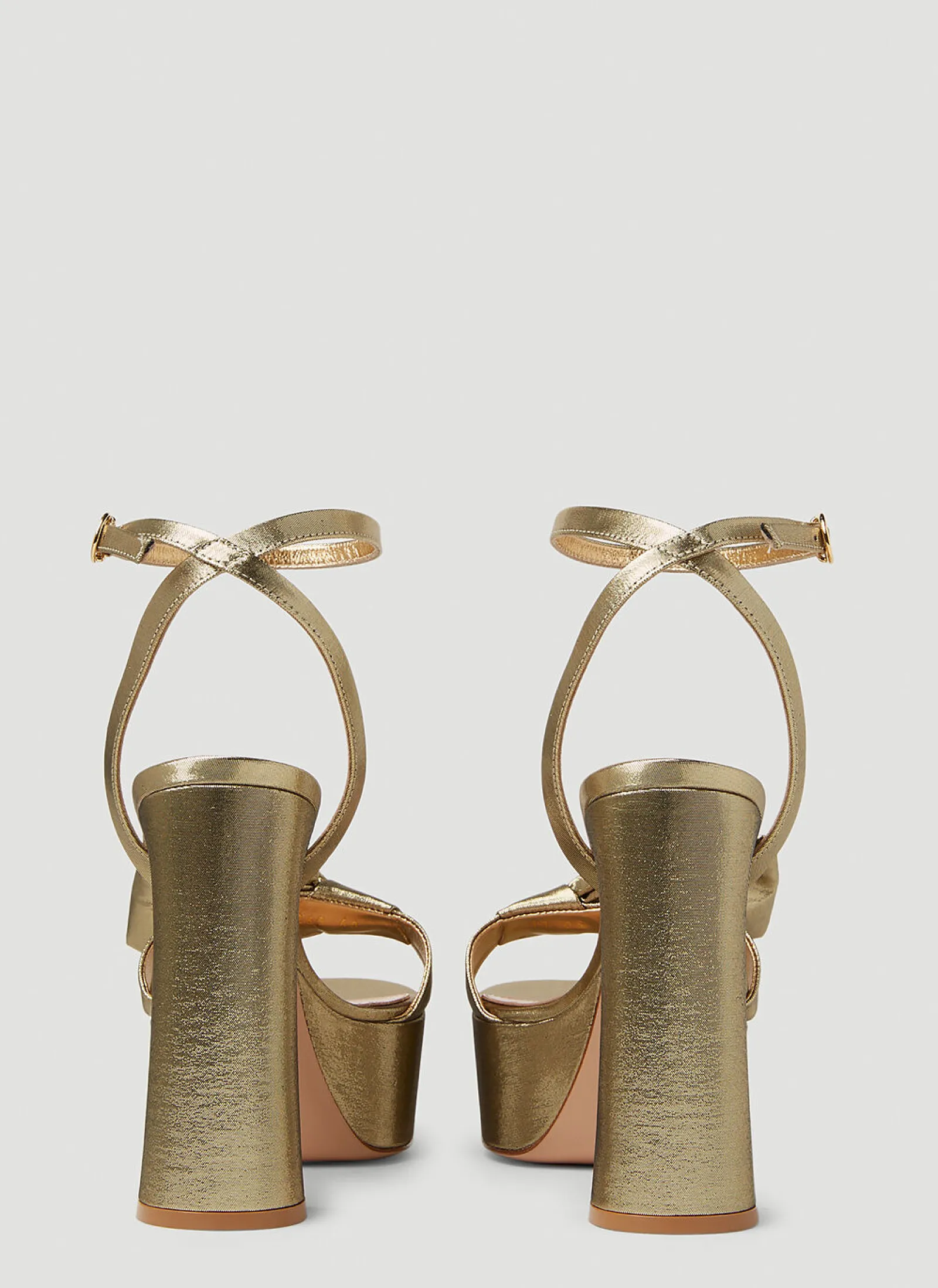 Lame Platform Sandals>Gianvito Rossi Outlet