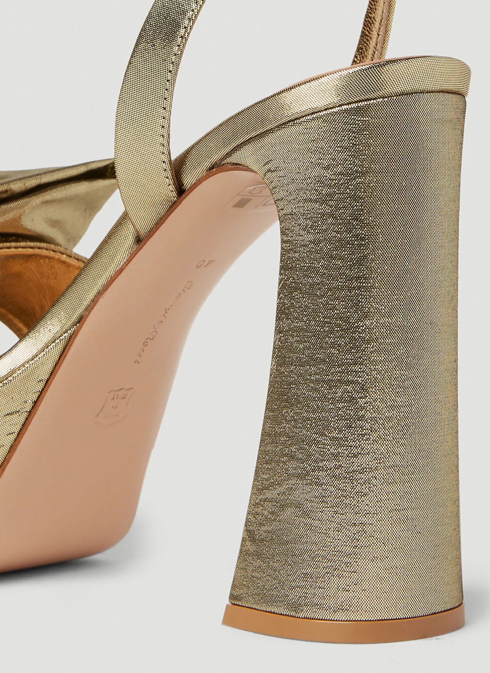 Lame Platform Sandals>Gianvito Rossi Outlet