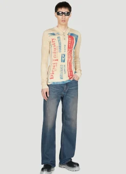 Men Diesel Tops^Lancy Henley Top