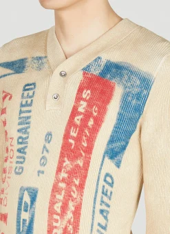 Men Diesel Tops^Lancy Henley Top