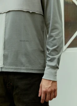 Men Eckhaus Latta T-Shirts^Lapped Long Sleeve T-Shirt